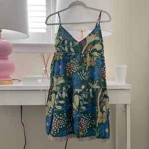 Tiered mini dress! Only worn once!